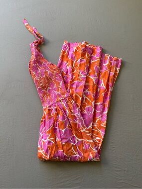 Japna Floral One-Shoulder Maxi Sun Dress